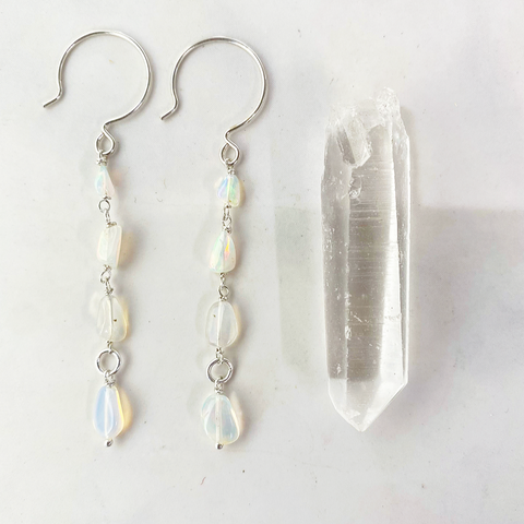 Silver Naomi Earrings