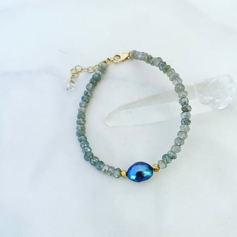 Blue Drop Bracelet