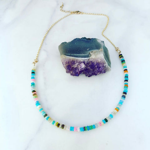 Candy Opal Choker