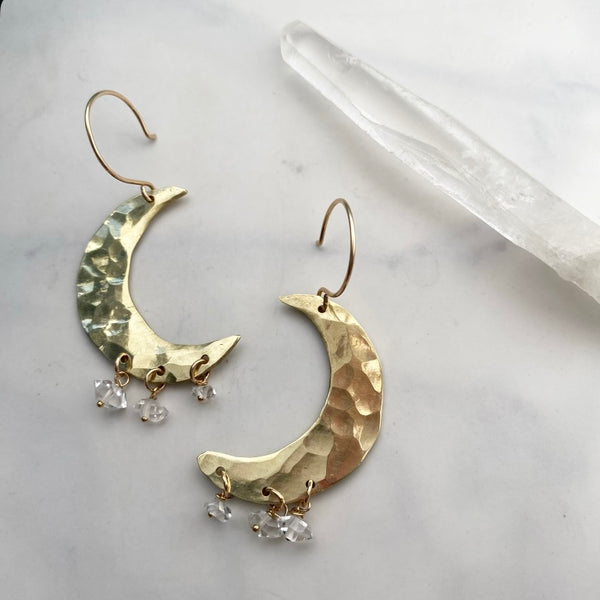 Over the Moon Earrings