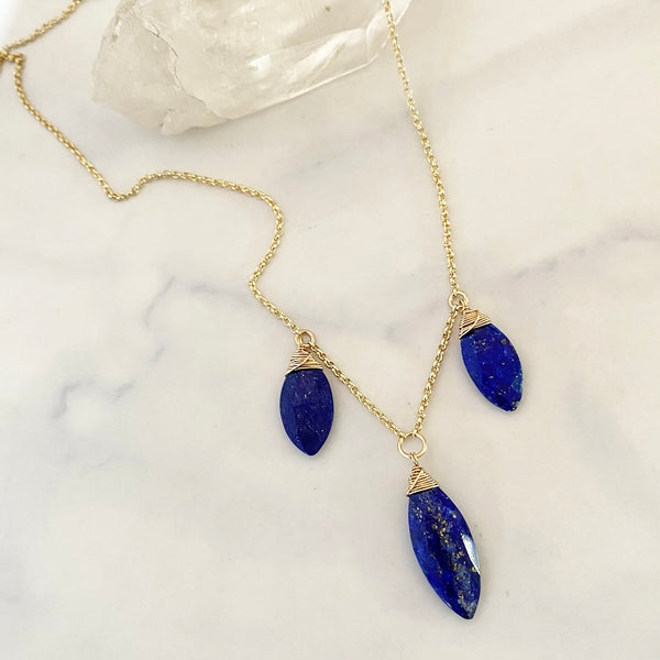 Blue Tears Necklace