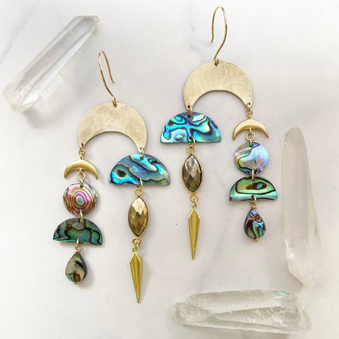 Abalone Chime Earrings