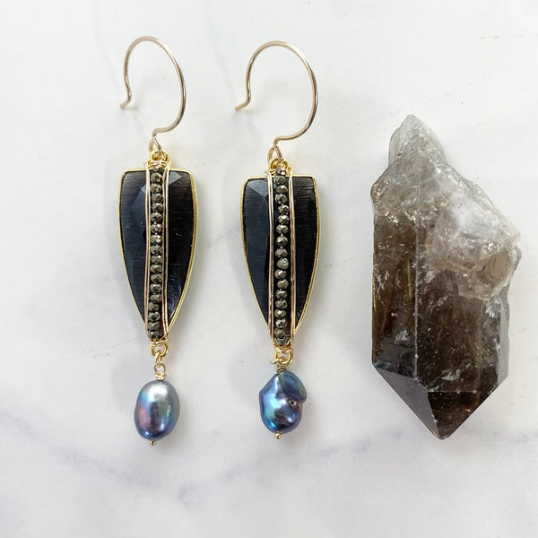 Dark Night Earrings