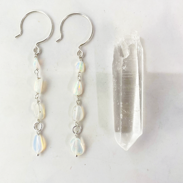 Silver Naomi Earrings