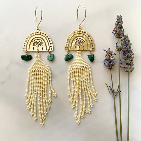 Golden Bow Earrings