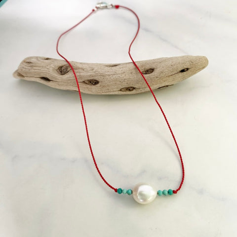 Pearl Cord Necklace