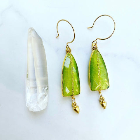 Key lime Earrings