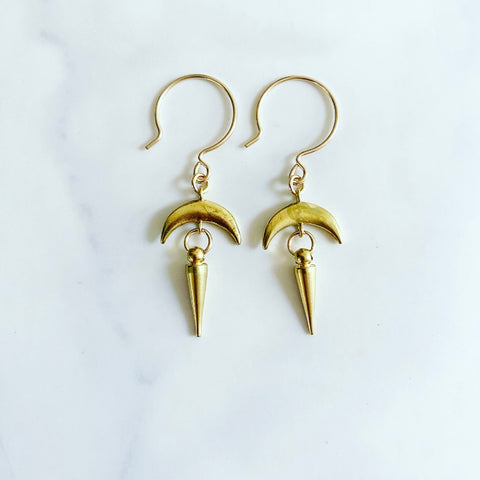 Tiny Dagger Earrings