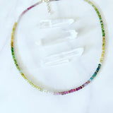 Watermelon Tourmaline Choker