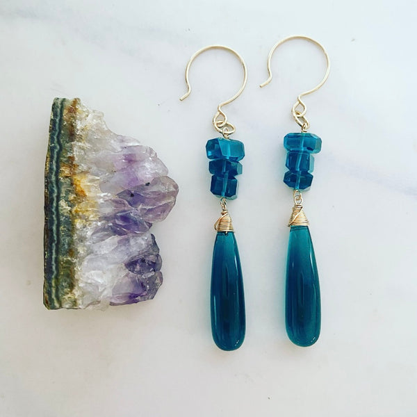 Peacock Earrings