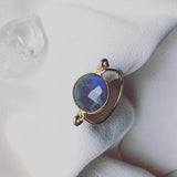 Labradorite Harp Ring