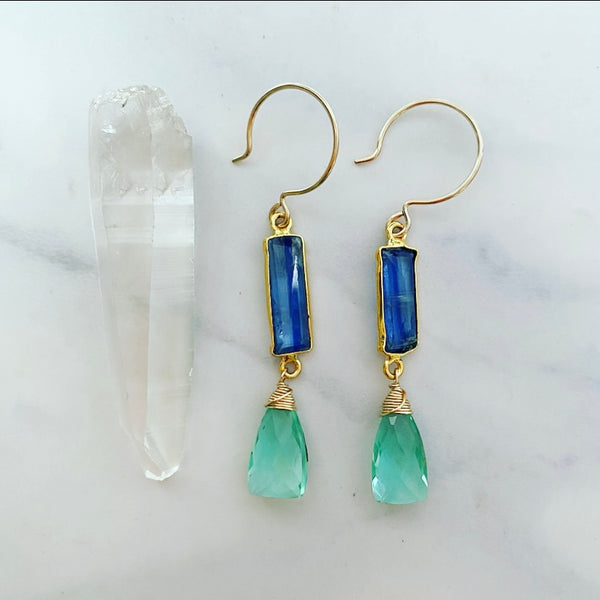 Blue Earrings
