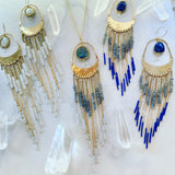 Lapis Hana Earrings