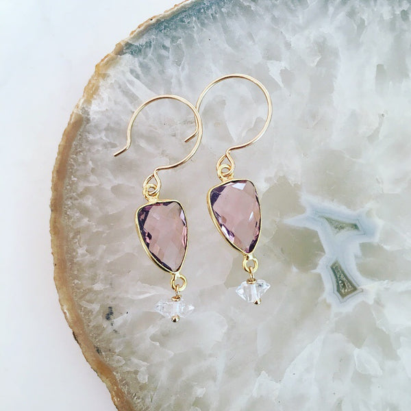 Rosé Earrings