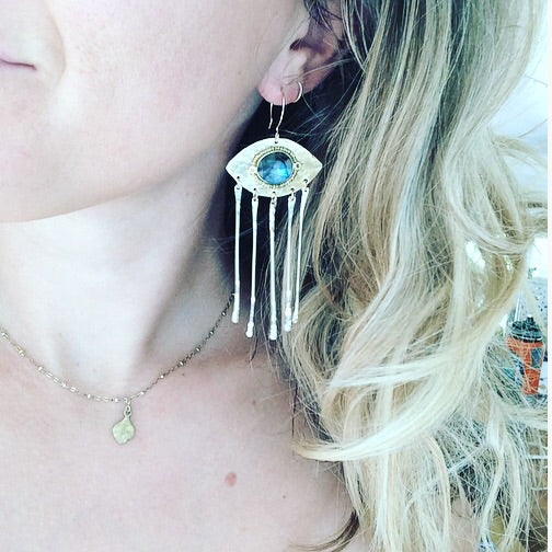 Labradorite Freida Earrings