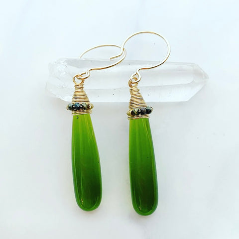 Ivy Drop Earrings