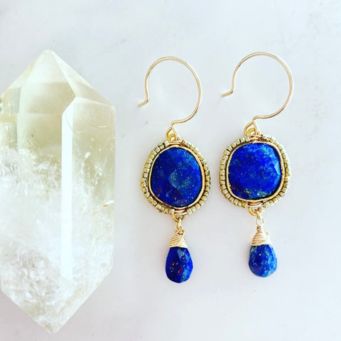 Lapis Earrings