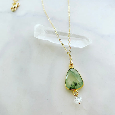 Prehnite Necklace